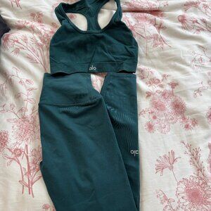 NTW ALO AIRLIFT LEGGINGS & BRA XS